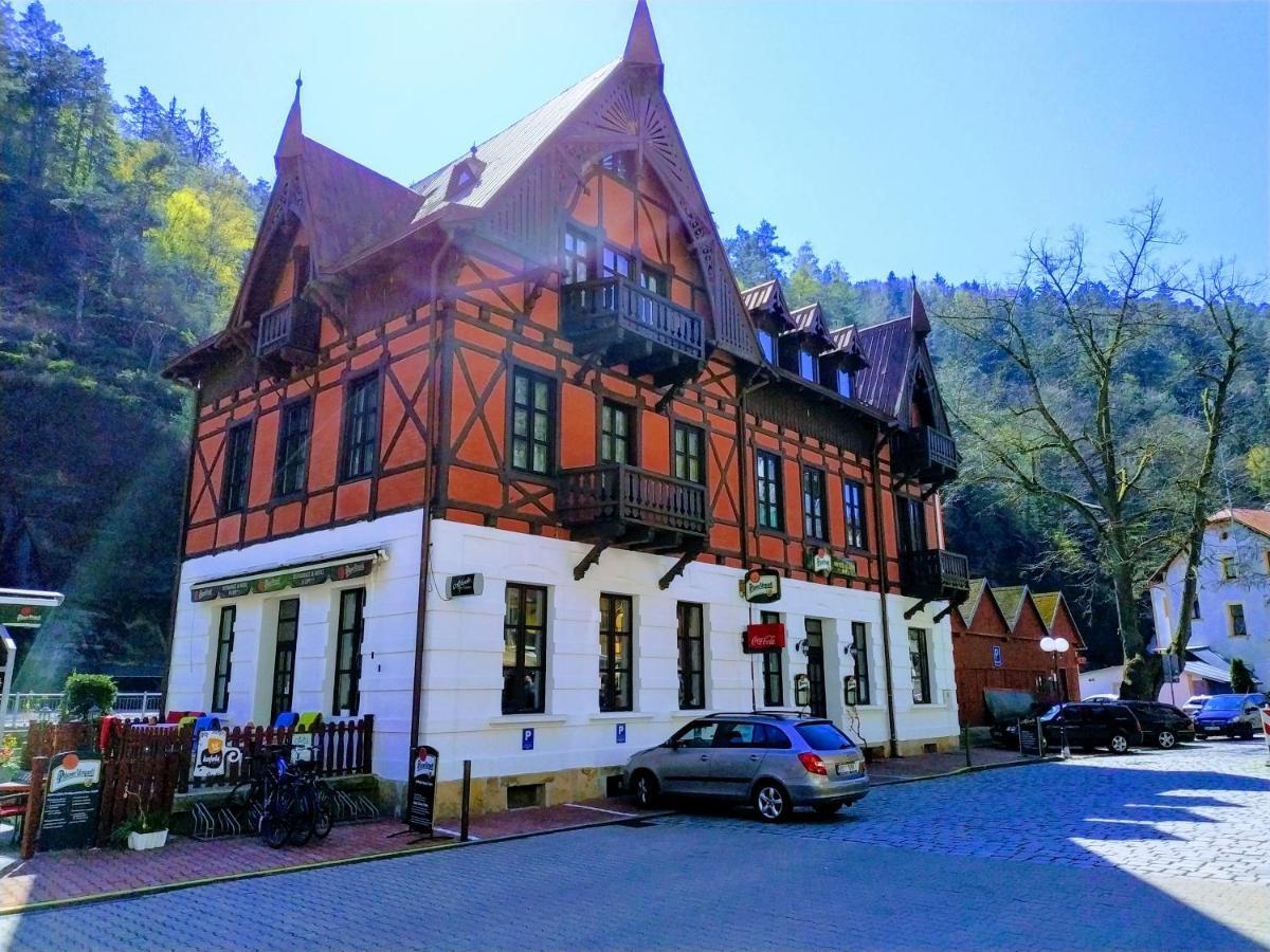Hotel U Lipy Hřensko Kültér fotó