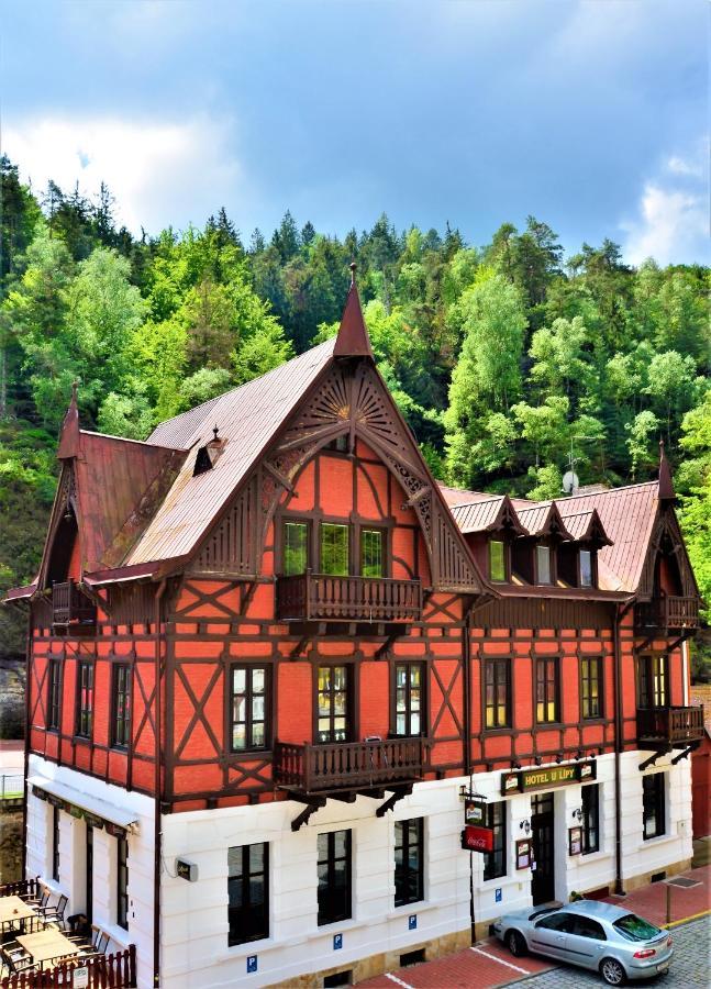 Hotel U Lipy Hřensko Kültér fotó