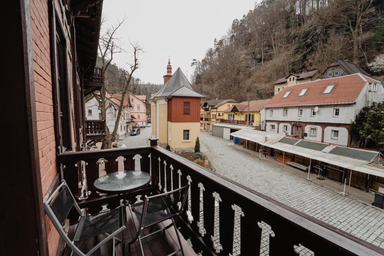 Hotel U Lipy Hřensko Kültér fotó